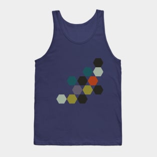 cluster || green night Tank Top